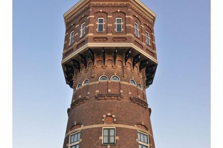 Slapen in een watertoren